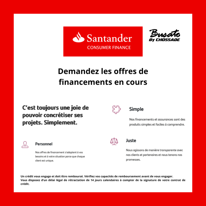 SANTANDER CONSUMER FINANCE – Financement simplifié
